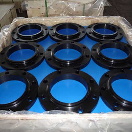 ANSI B16.5 Carbon Steel Slip на Flanges 150lbs A105 Black Color